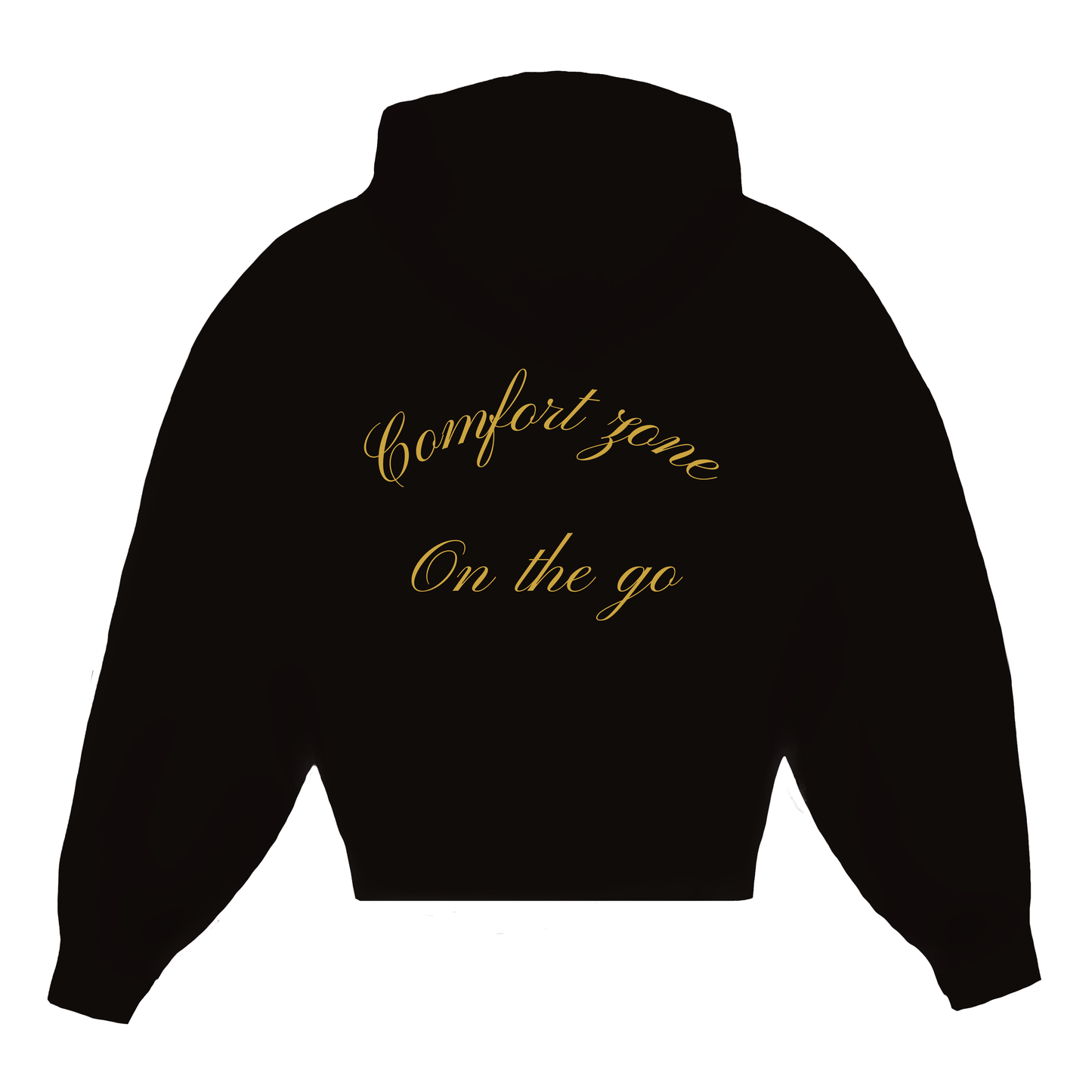 The Hoodie Black Gold