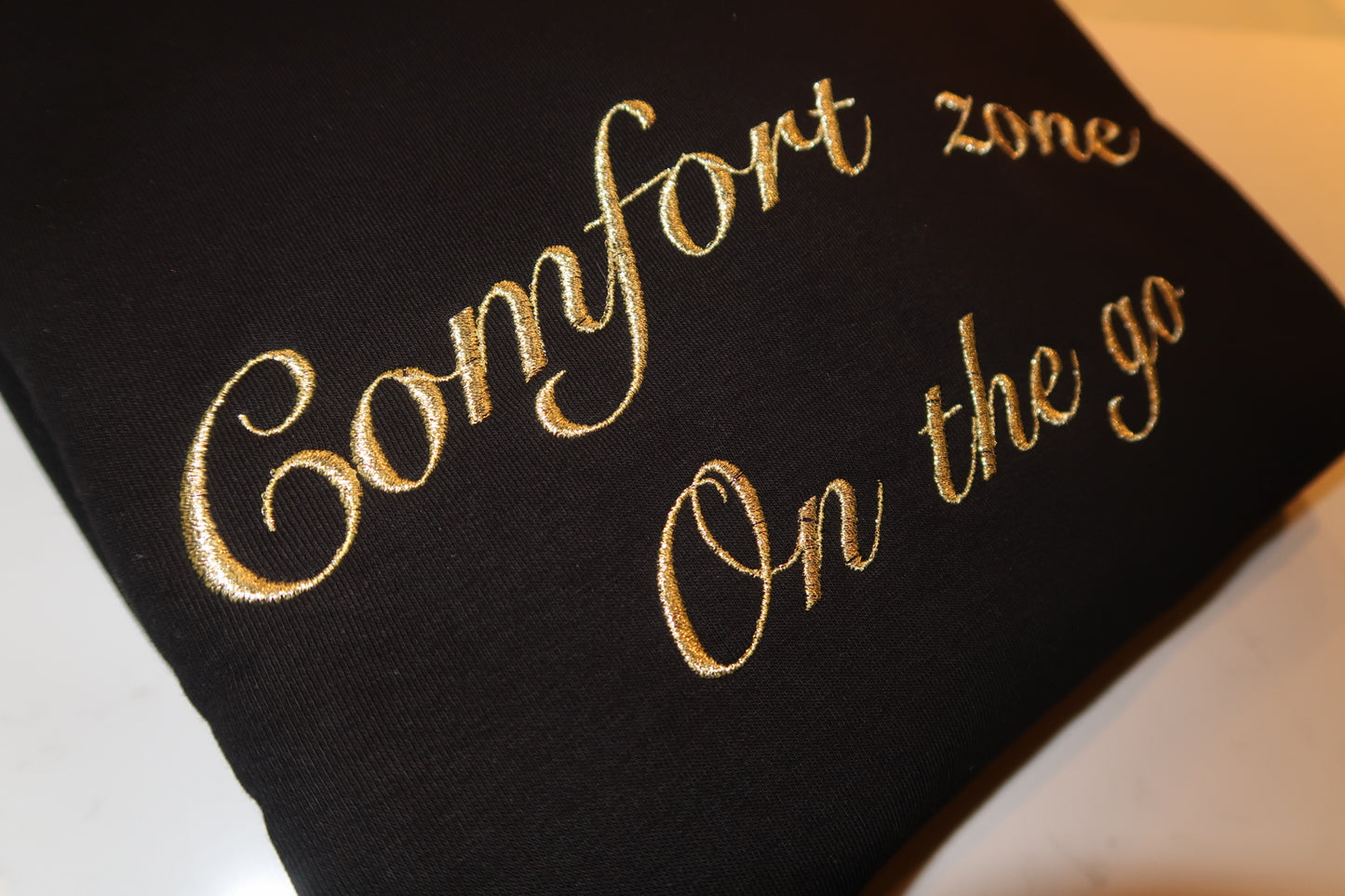 The Crewneck Black Gold