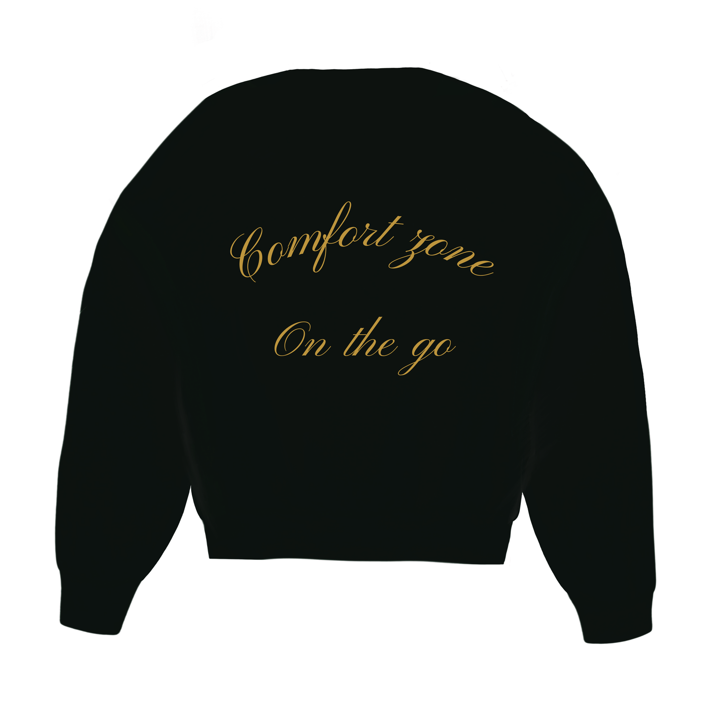The Crewneck Black Gold