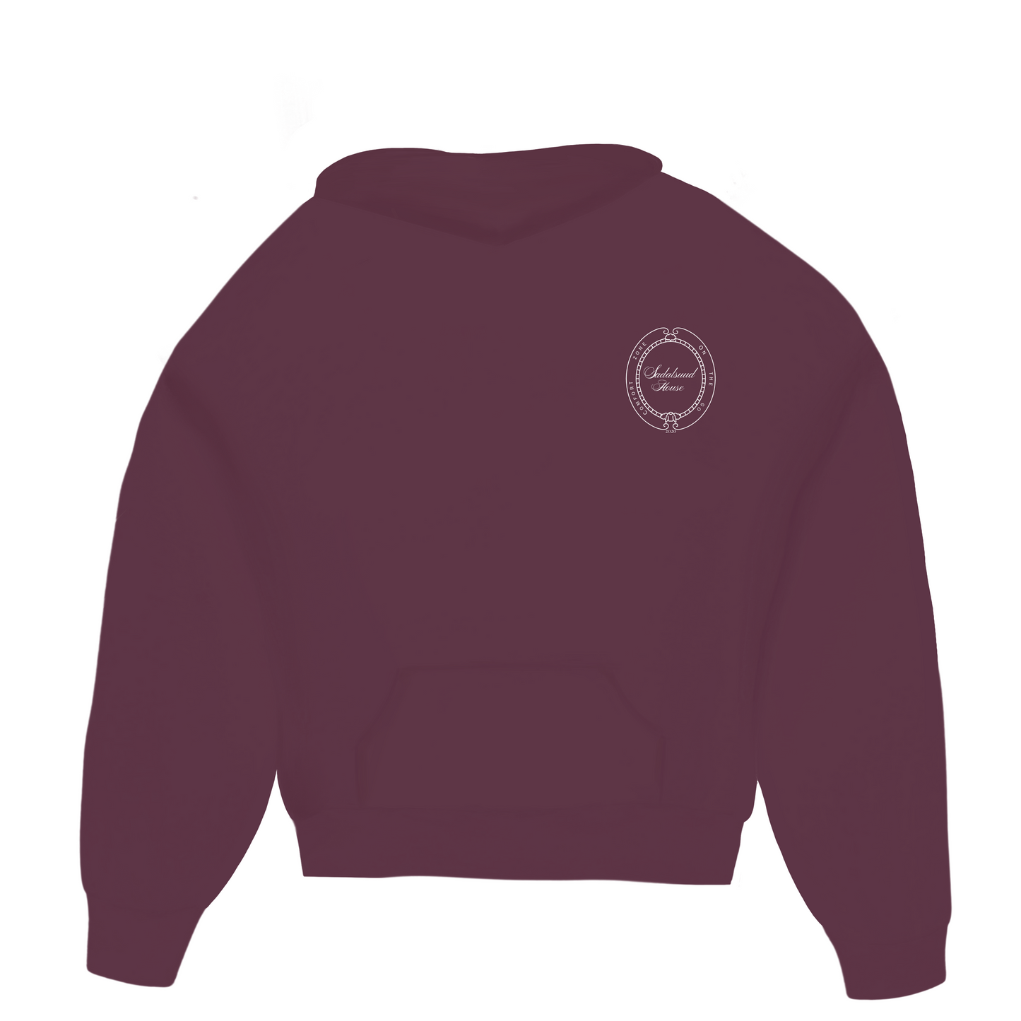 The Hoodie Burgundy